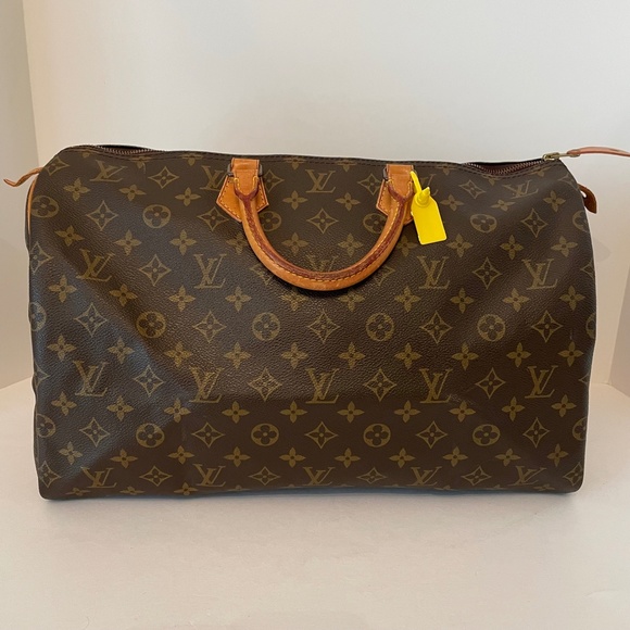 Louis Vuitton Monogram Speedy 40 Vintage Hand Bag Brown - Picture 2 of 14